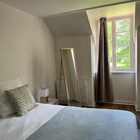 Bed and Breakfast Abbaye De Blanchelande Neufmesnil Zimmer foto